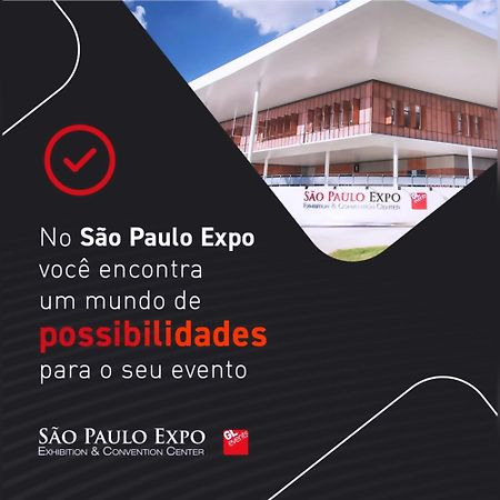 Sp Expo Suites 350M Do Evento - Metro Jabaquara 2Km Aeroporto De Congonhas São Paulo Exterior foto